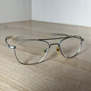 Randolph Engineering Aviator RE 140MM Sunglasses FRAMES Matte Chrome AF-52-20